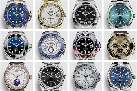 rolex watch names|different types of rolex watches.